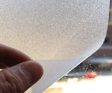 范县玻璃门外面粘广告用什么材料好？