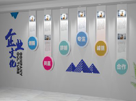 范县企业文化墙需要传递什么办公文化？