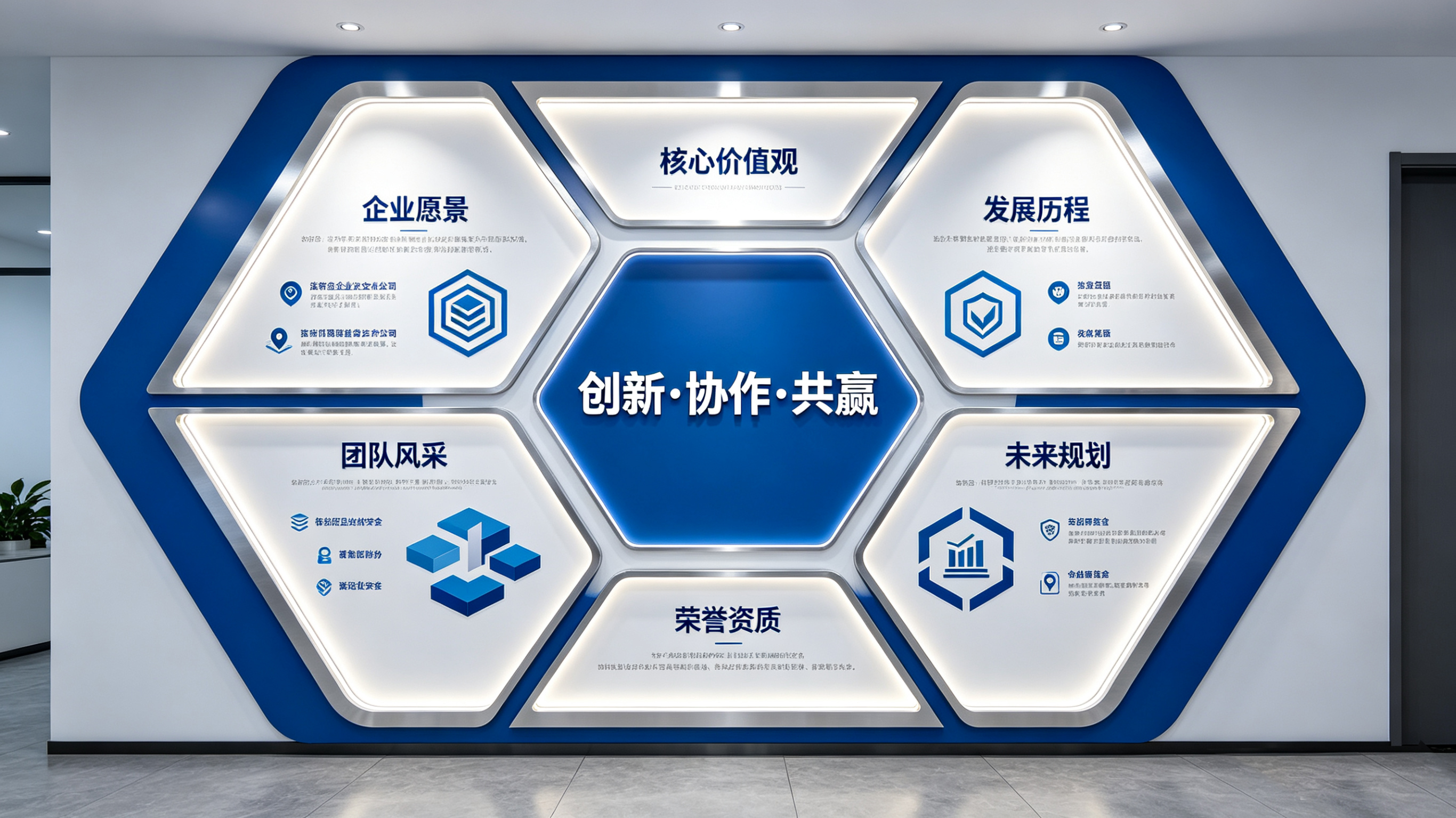 范县企业文化墙六边形避坑指南（新手常犯5个错误）